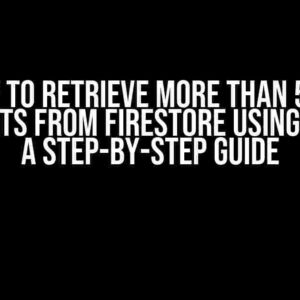 How to Retrieve More Than 5000 Documents from Firestore Using Laravel: A Step-by-Step Guide